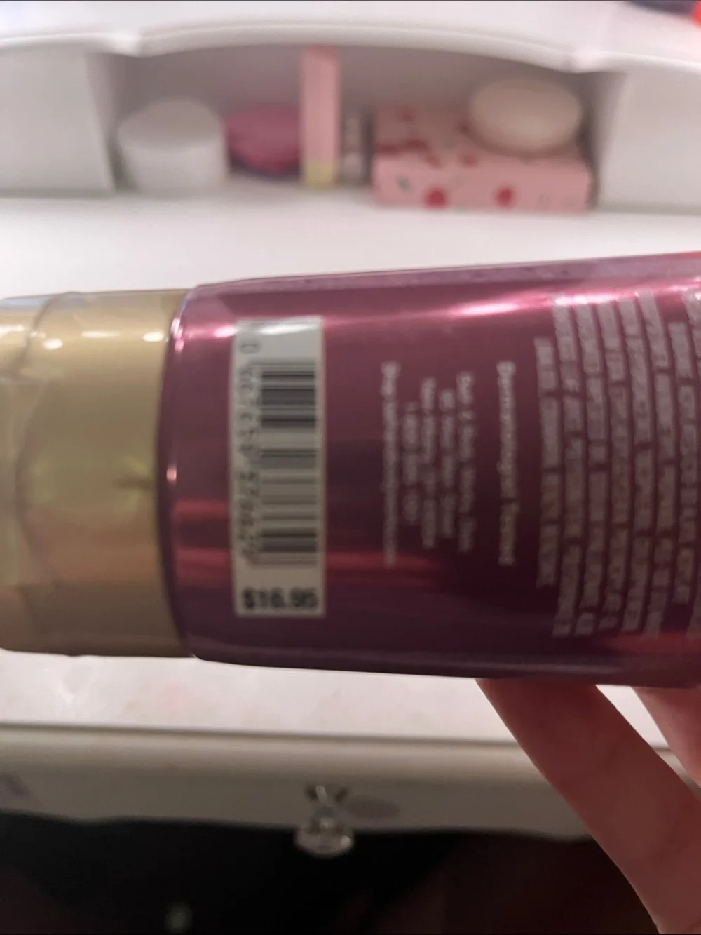 Bath & Body Works Blush Cardigan Body Cream - Rose Pink with Gold Cap